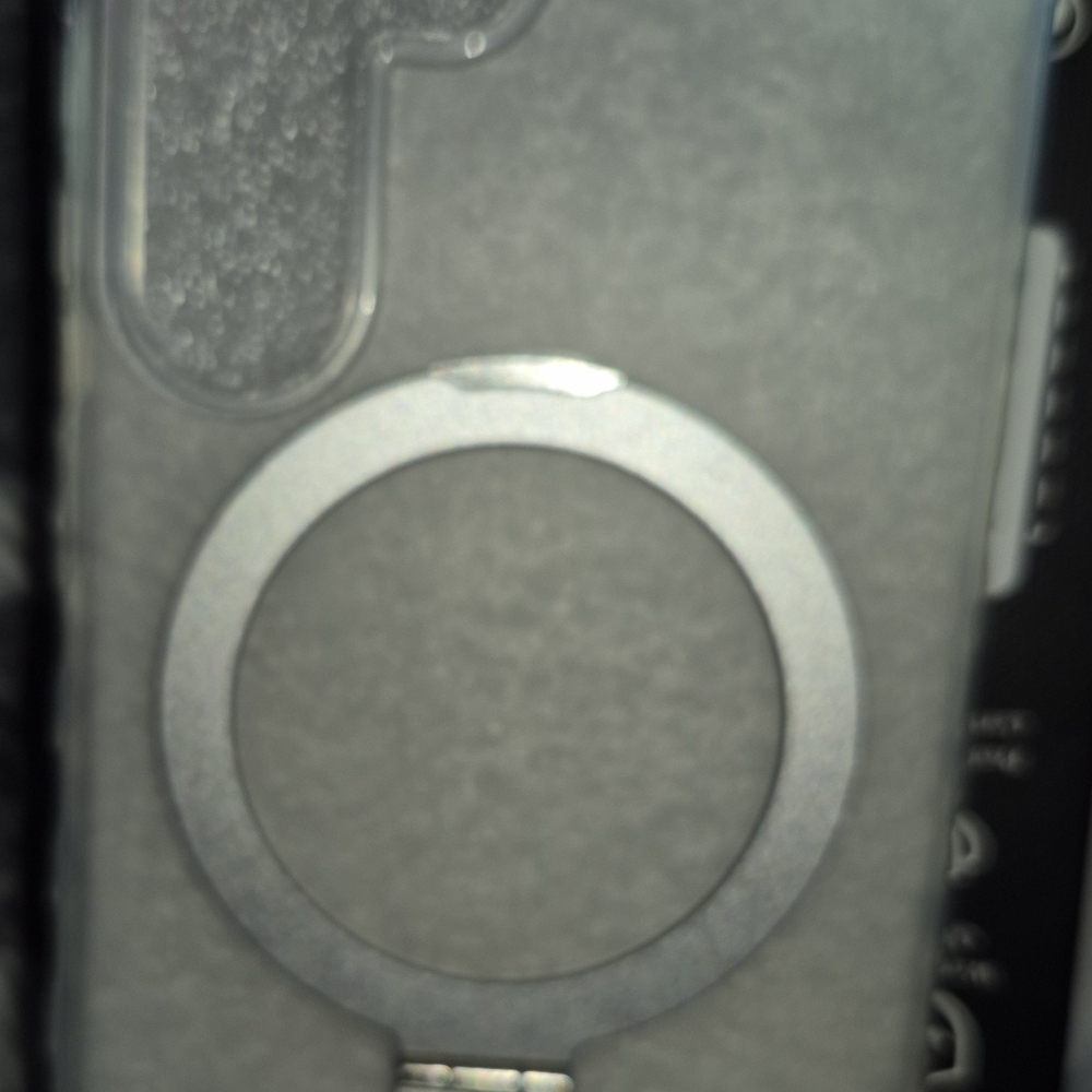 New S25 MAG Phone Case "Clear/White"